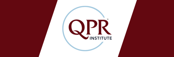 QPR Institute Logo with Burgundy and White Background